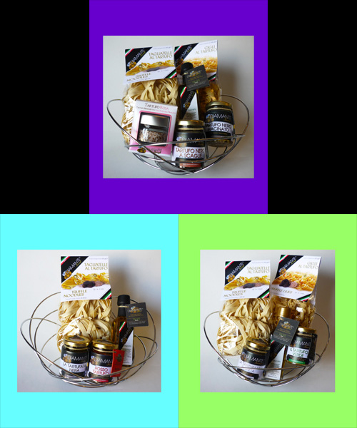 FRUIT BOWLS Confezione Regalo - Design - Gift Pack DIAMANTE TARTUFI (Made in Italy)